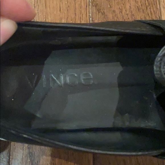 Vince Black Slip On Sneakers Size 6 - Picture 6 of 8